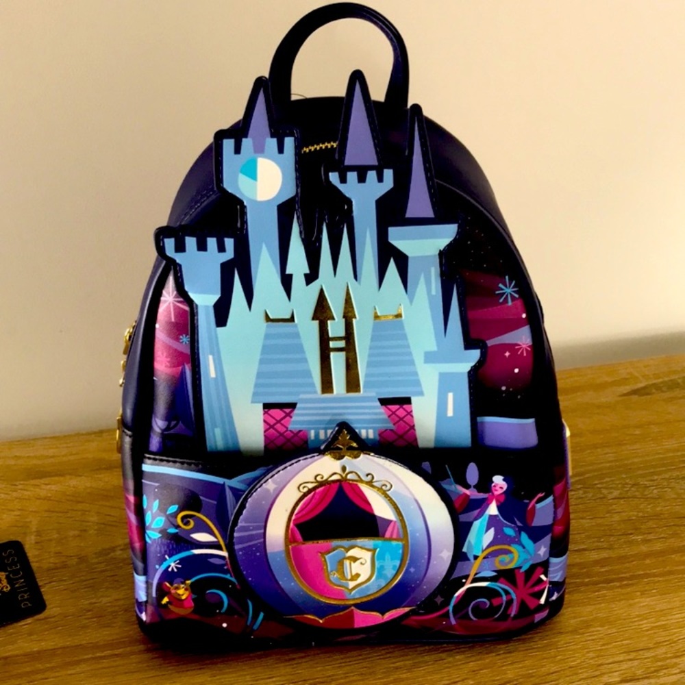 New!! Disney castle backpack from Loungefly
